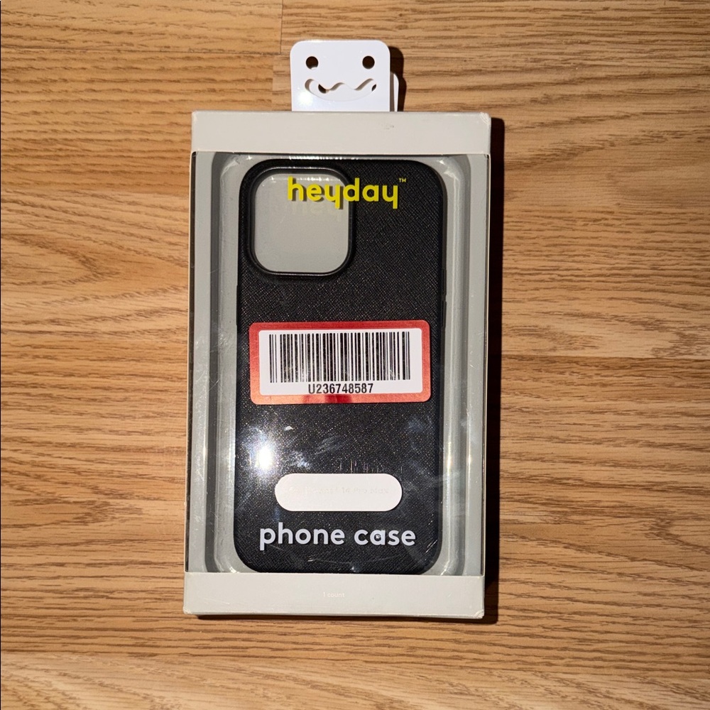 Heyday Black and Gray Phone Case